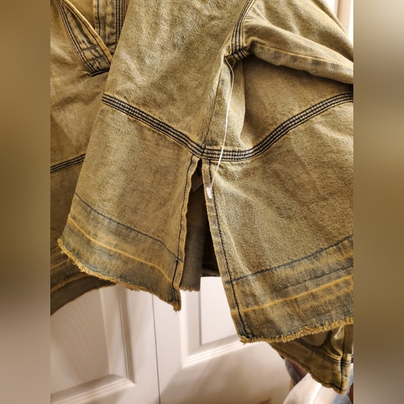 NWOT Free People We The Free Jude Denim Pullover - Picture 6 of 9